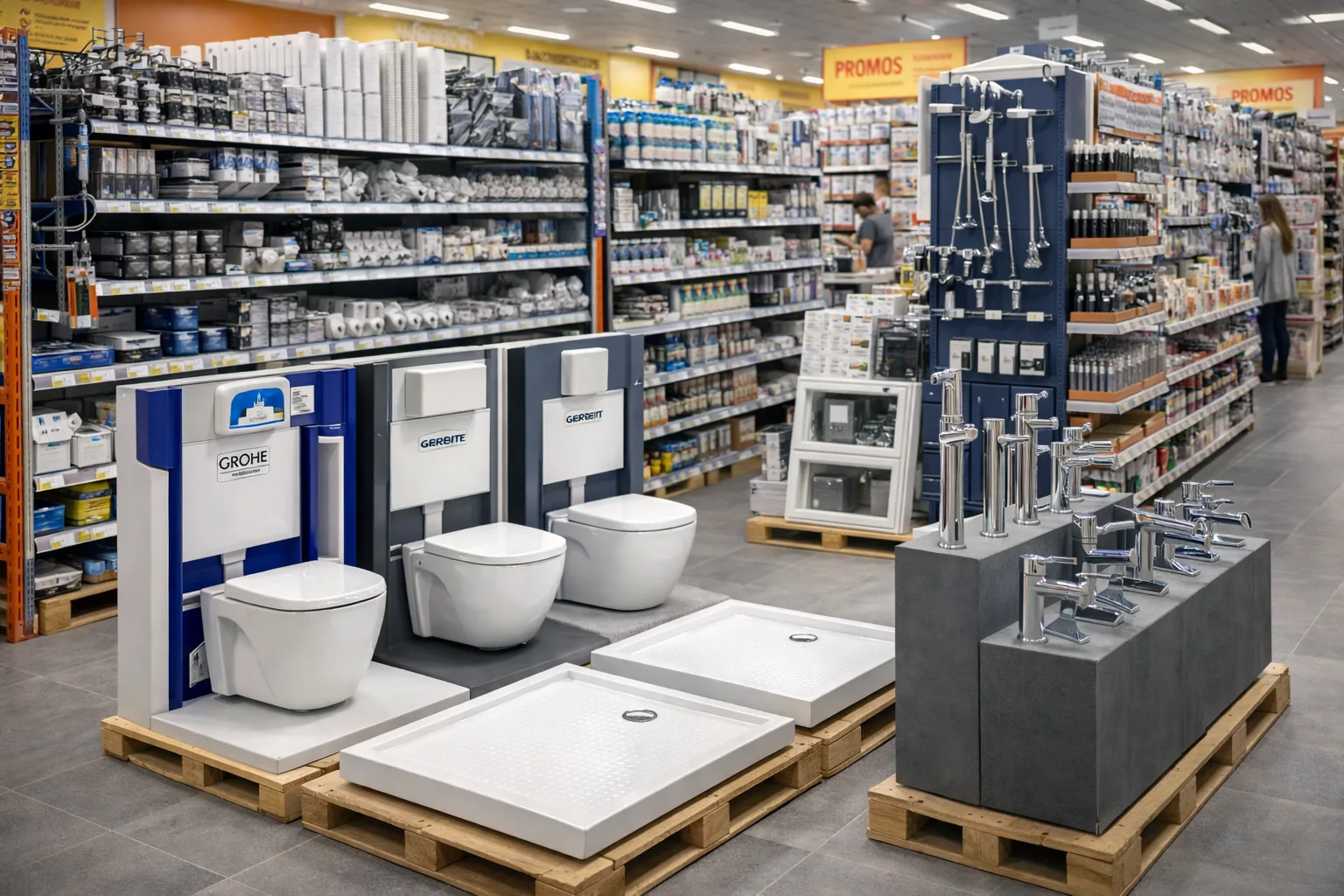 Équipements de plomberie et sanitaires